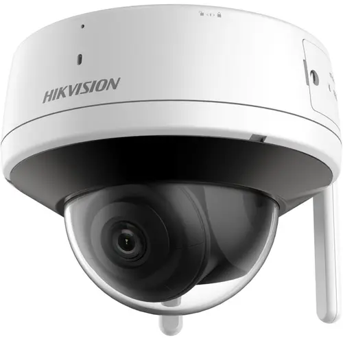 Camera supraveghere wireless IP Dome HikVision DS-2CV2141G2-IDW(2.8MM)(W), 4 MP, 2.8 mm, IR 30 m, microfon, difuzor, slot card