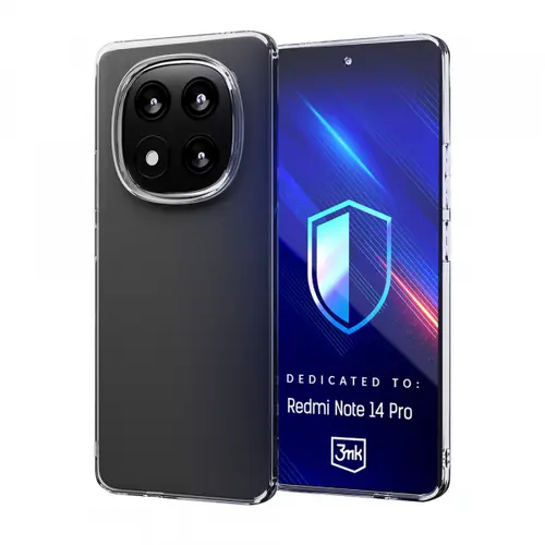 Husa pentru Xiaomi Poco X7 / Redmi Note 14 Pro 5G, 3MK, Clear, Transparenta