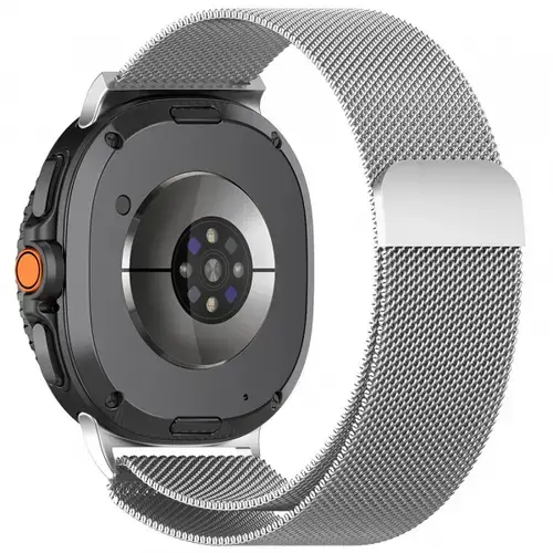 Curea Techsuit W009 pentru Samsung Galaxy Watch 8 Classic / Watch8 44mm / Watch 8 40mm, Argintiu
