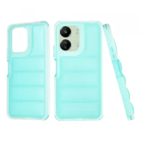 Husa pentru Xiaomi Redmi 13C 5G / 13C / Poco C65, Techsuit, Wave Shield, Turcoaz