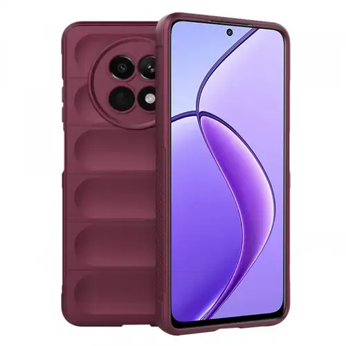 Husa Techsuit Magic Shield pentru Realme 12x / 12, Visiniu