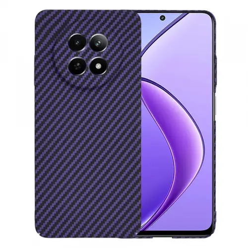 Husa Techsuit Carbonite FiberShell pentru Realme 12x / 12, Mov