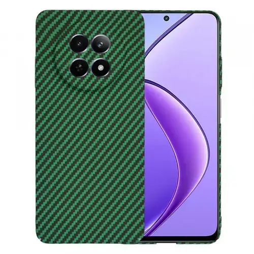 Husa Techsuit Carbonite FiberShell pentru Realme 12x / 12, Verde
