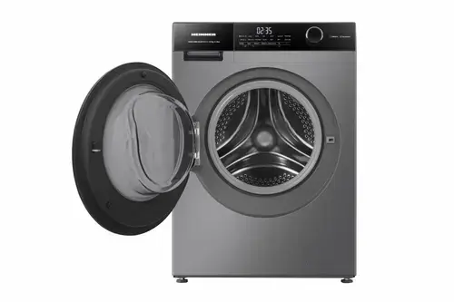 Masina de spalat rufe HEINNER HWM-HMK1014IVTA+++, 10 kg, 1400 rpm, Clasa A, Motor Inverter, 15 programe, Control Touch (Gri)