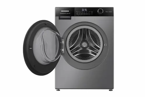 Masina de spalat rufe HEINNER HWM-HMK1014IVTA+++, 10 kg, 1400 rpm, Clasa A, Motor Inverter, 15 programe, Control Touch (Gri)
