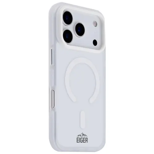 Husa Protectie Spate Eiger Blizzard EGCA00910 Magsafe GRS pentru Apple iPhone 17 Pro (Alb)