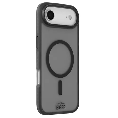 Husa Protectie Spate Eiger EGCA00905 Blizzard Magsafe GRS pentru Apple iPhone Air (Negru)