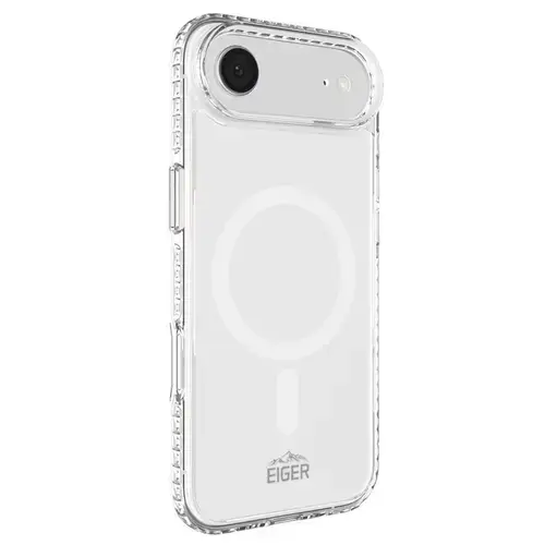 Husa Protectie Spate Eiger EGCA00885 Ice Grip Magsafe GRS pentru Apple iPhone Air (Transparent)