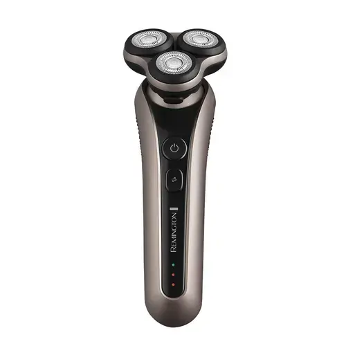 Aparat de ras electric Remington XR1770, Autonomie 60 minute, PivotBall 360, Inele Shave Comfort, 3 indicatoare LED (Negru/Bej)