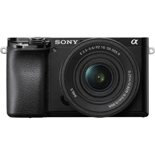 Aparat foto Mirrorless Sony Alpha A6100A, 24.2MP, 4K + Obiectiv SELP16502 16-50mm (Negru)