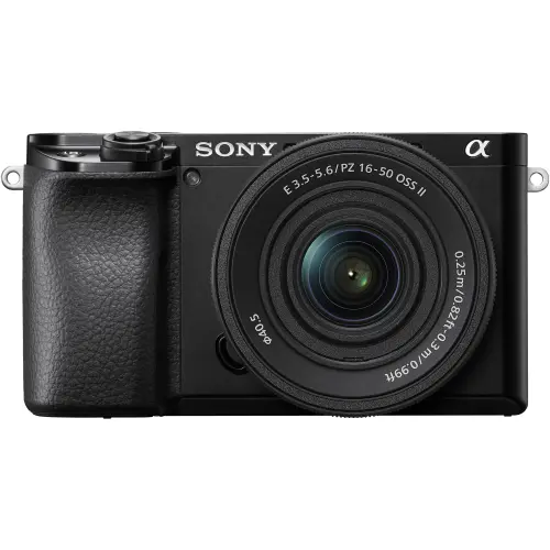 Aparat foto Mirrorless Sony Alpha A6100A, 24.2MP, 4K + Obiectiv SELP16502 16-50mm (Negru)
