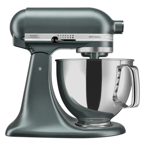 Mixer cu bol KitchenAid Artisan 5KSM175PSEJP, 300W, 10 viteze, Bol 4.8L (Verde inchis)