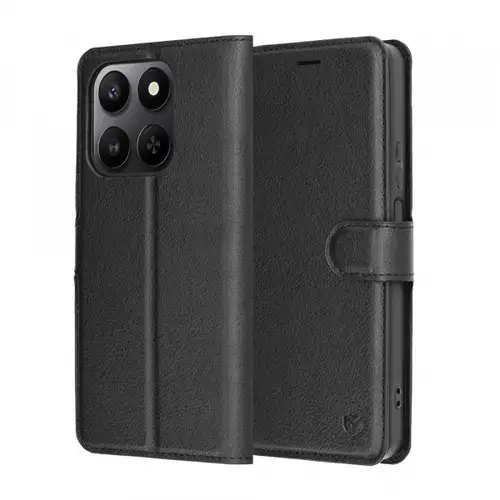 Husa pentru Honor 400 Smart 4G / X7d 4G / 400 Smart 5G, Techsuit, Leather Folio
