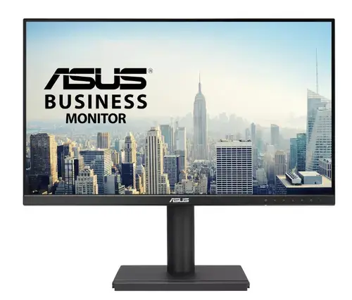 Monitor IPS ASUS BE249QG, Full HD (1920 x 1080), VGA, HDMI, DisplayPort, Pivot, Boxe, 120 Hz, 5 ms (Negru)