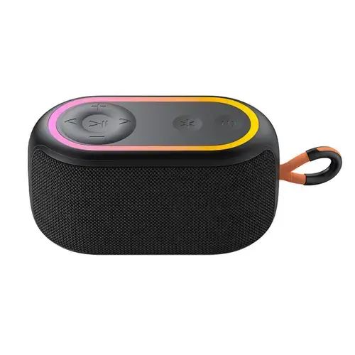 Boxa portabila HAVIT SK809BT, Bluetooth 5.3, 7W, iluminare RGB, IPX5 (Negru)