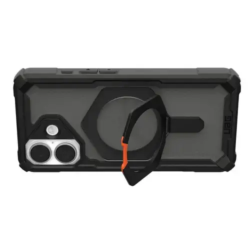 Husa Protectie Spate UAG Plasma XTE MagSafe pentru Apple iPhone 17 (Negru/Portocaliu)