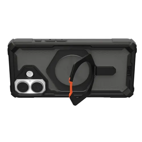 Husa Protectie Spate UAG Plasma XTE MagSafe pentru Apple iPhone 17 (Negru/Portocaliu)