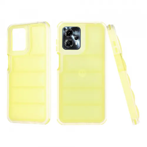 Husa pentru Motorola Moto G13 / G23 / G53, Techsuit, Wave Shield, Galben