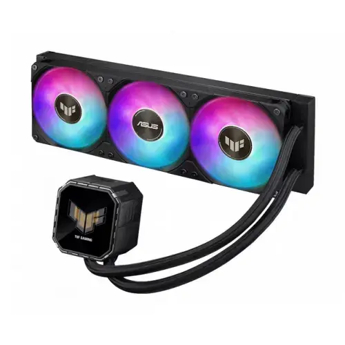 Cooler CPU ASUS TUF Gaming LC III 360 LCD, iluminare aRGB (Negru)