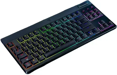 Tastatura Gaming Wireless Razer BlackWidow V4 Low-profile HyperSpeed, 2.4G/Bluetooth, Chroma RGB, Layout US (Negru)