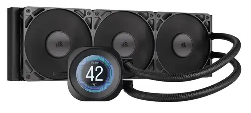 Cooler CPU Corsair Nautilus 360 RS LCD, 420 - 2100rpm (Negru)
