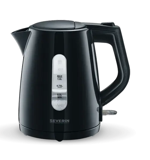 Fierbator de apa Severin WK 3410, 1 l, 2200 W (Negru)