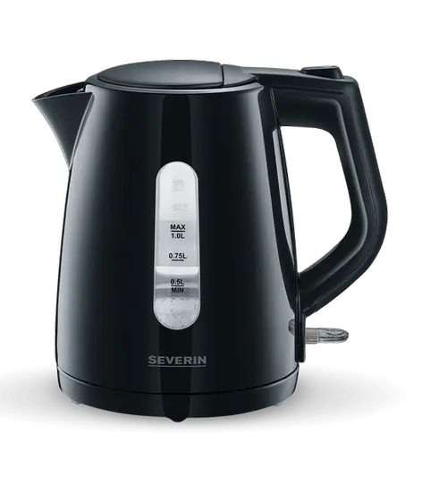 Fierbator de apa Severin WK 3410, 1 l, 2200 W (Negru)