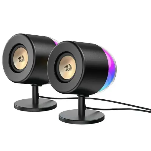 Boxe Redragon Ahri, 2.0, Bluetooth, 6W, iluminare RGB (Negru)