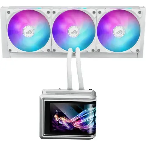 Cooler CPU ASUS ROG Ryuo IV SLC 360, aRGB, 3 x 120 mm (Alb)