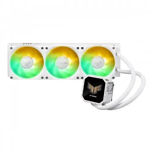 Cooler CPU ASUS TUF GAMING LC III 360 LCD, aRGB, 3 x 120 mm (Alb)