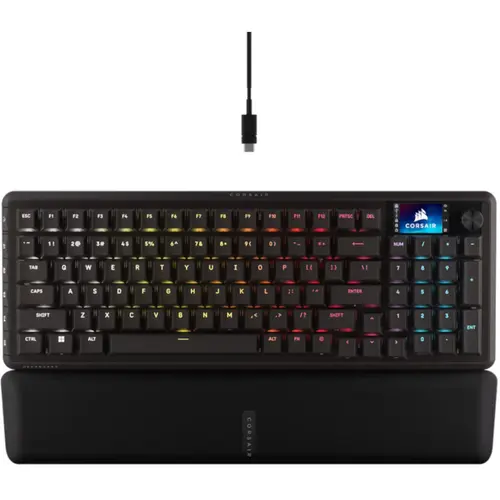 Tastatura Gaming Corsair Vanguard 96 RGB MLX, Mecanica, Wired, USB (Negru)