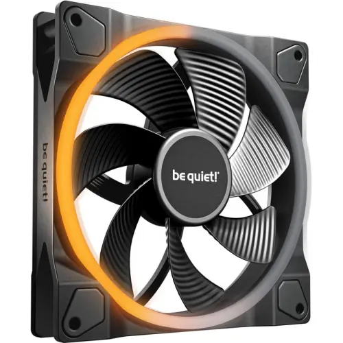 Ventilator Be quiet! Light Wings, PWM, Reverse, 1300RPM, 140mm (Negru)