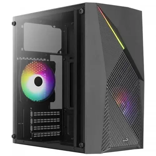Carcasa Aerocool Raider Mini, Fara sursa, Mini Tower (Negru)