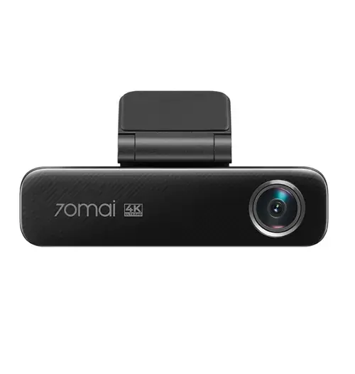 Camera video auto 70mai Dash Cam 4K M800, 4K 30 FPS, Wi-Fi, GPS, HDR, ADAS, Unghi vizualizare 146 grade, Control vocal (Negru)