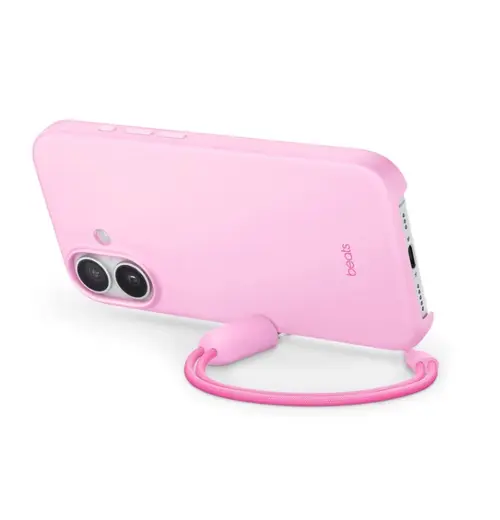 Husa Protectie Spate Apple Beats MGY64LL/A, pentru iPhone 17, Kickstand Case cu Magsafe si Camera Control (Roz)