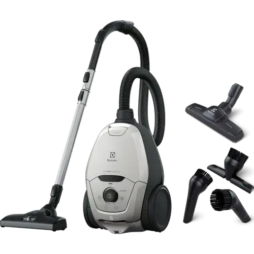 Aspirator cu sac Electrolux PD82-4MG, 500W, Sac 3.5 l, functie SmartMode, PureSound, nivel zgomot 57 dB (Gri/Negru)