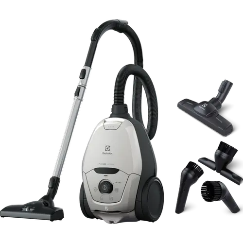 Aspirator cu sac Electrolux PD82-4MG, 500W, Sac 3.5 l, functie SmartMode, PureSound, nivel zgomot 57 dB (Gri/Negru)