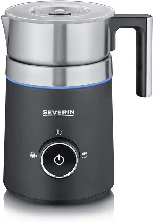 Cana spumanta de lapte Severin Spuma 500 SM 3585, 500 ml, 500 W (Inox/Negru)