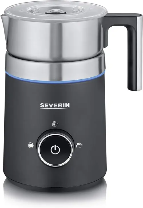 Cana spumanta de lapte Severin Spuma 500 SM 3585, 500 ml, 500 W (Inox/Negru)