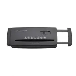 Distrugator de documente Esperanza EN104, 22cm (Negru)
