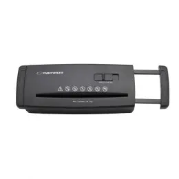 Distrugator de documente Esperanza EN104, 22cm (Negru)
