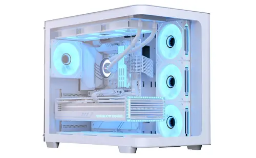 Carcasa Aerocool P500C V1, Middle Tower (Alb)
