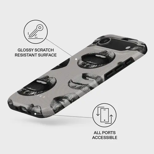 Husa Protectie Spate Burga Dual Layer BHDLMNMXVIIA Magsafe Next Mistake pentru Apple iPhone Air (Gri)