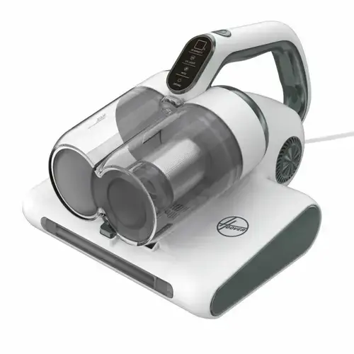 Aspirator pentru curatat saltele Hoover HMC510UV 011, 400 W, 0.6 l, Display LED (Alb)