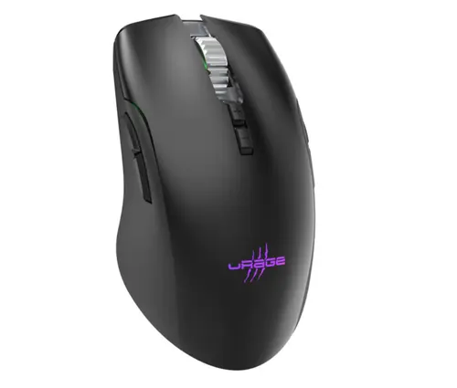 Mouse Gaming HAMA uRage Reaper 610, 16000 dpi, Wireless 2.4Ghz, Bluetooth, Wireless, iluminare RGB (Negru)