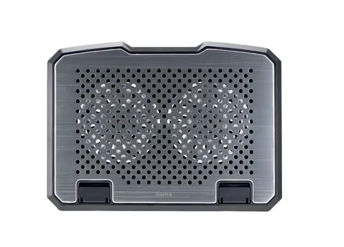 Cooler Laptop Hama CooAluminium, 15.6inch (Argintiu/Negru)