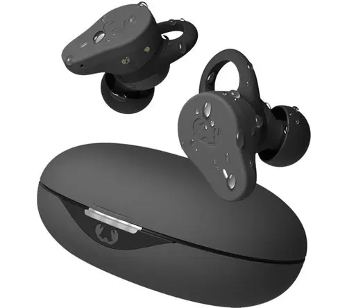 Casti alergare True Wireless Fresh'n Rebel Flow Twins Rush, Bluetooth 5.3, IP57, ANC (Negru)
