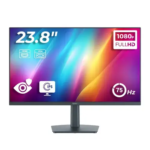 Monitor Profesional Office OptimX SE40IF, 23.8 Inch Full HD (1920x1080) IPS LED, HDMI, VGA, 75Hz Refresh Rate