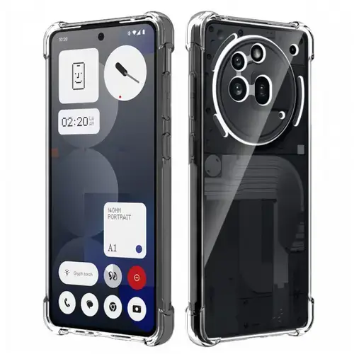 Husa pentru Nothing Phone (3a) Pro, Techsuit, Shockproof Clear