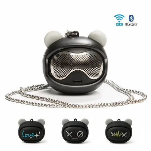 Boxa Portabila Wireless OptimX S05 Face Change, Bluetooth 5.3, USB Type-C (Negru)